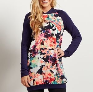 Floral hoodie